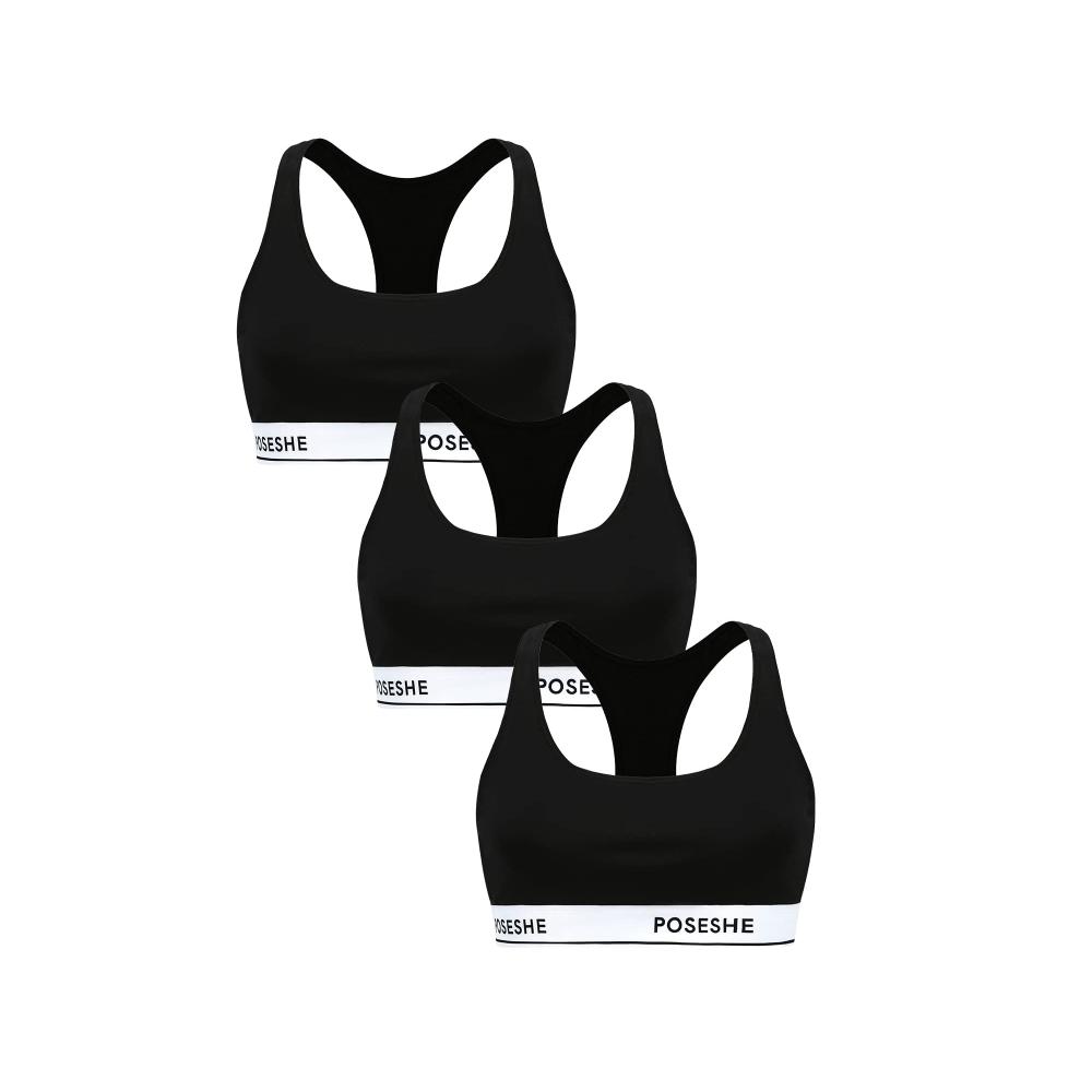 Black - 3 Pack
