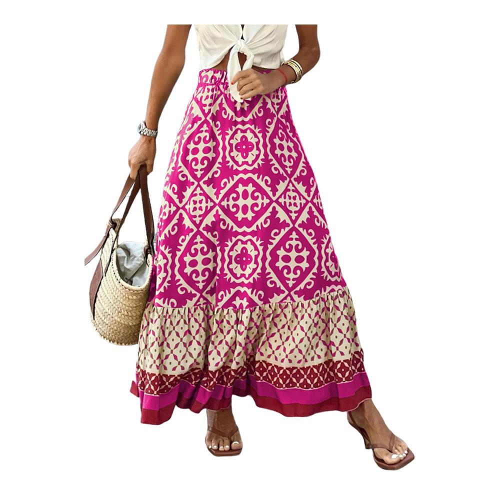 Tribal-print Rose