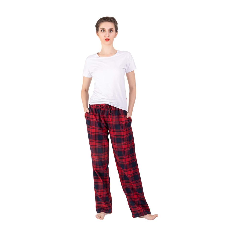 Navy Red Plaid