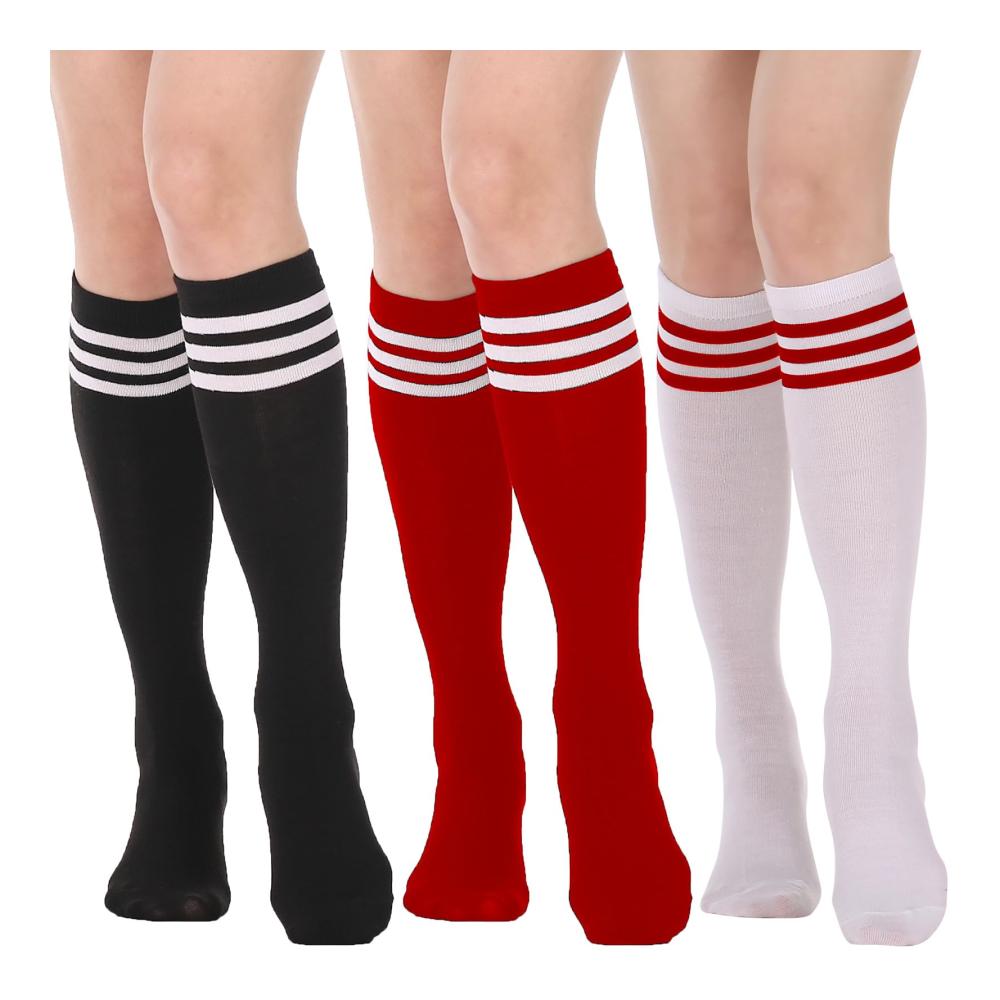 3 Pairs Knee High Set34-01
