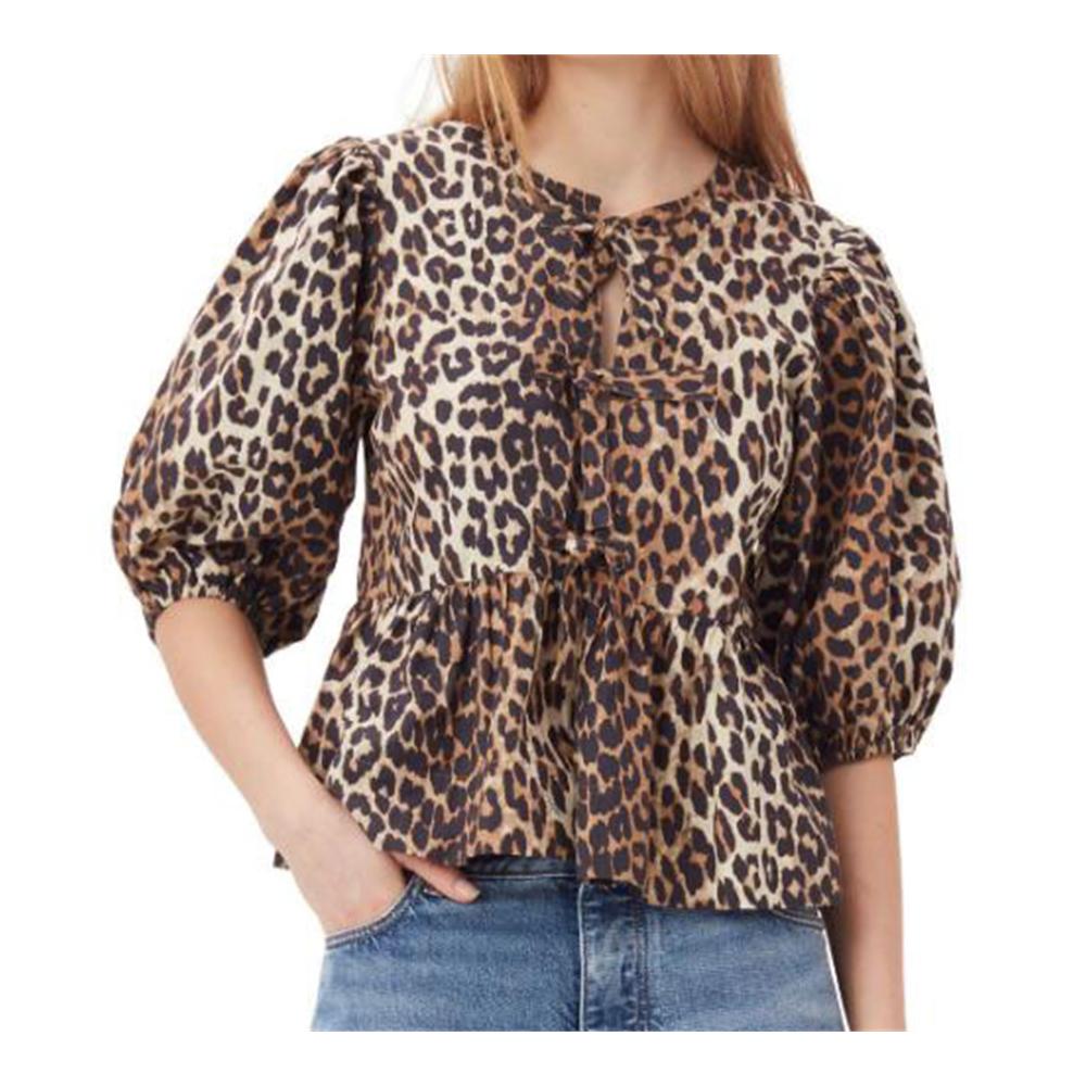 F Leopard Brown