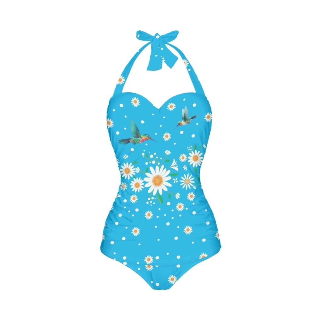 Gänseblümchen-blumen-kolibri