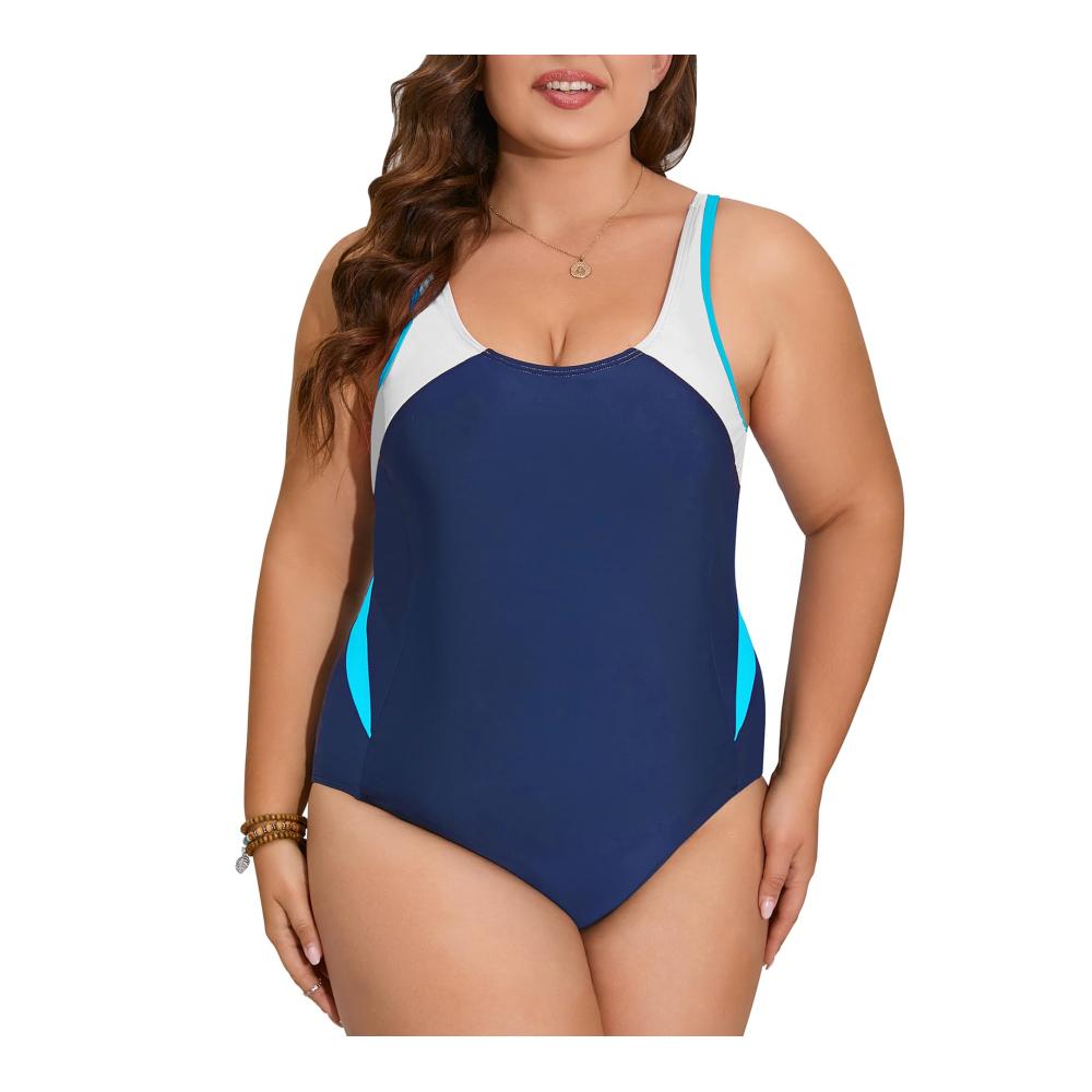 Marineblau/Blau/Weiß