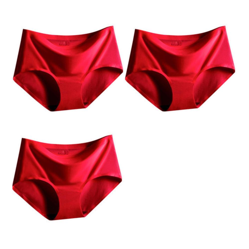 3 Stücke Rot. 3 Stücke