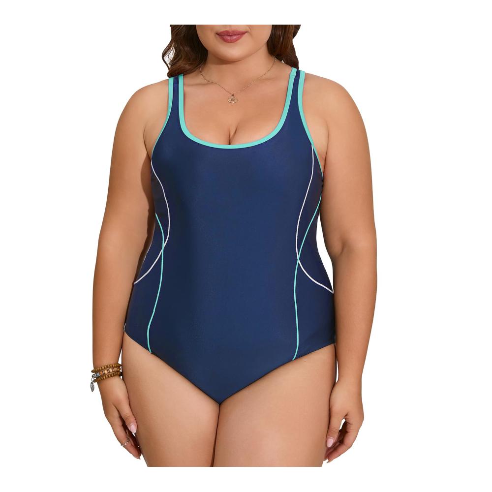 Marineblau/Weiß/Blau