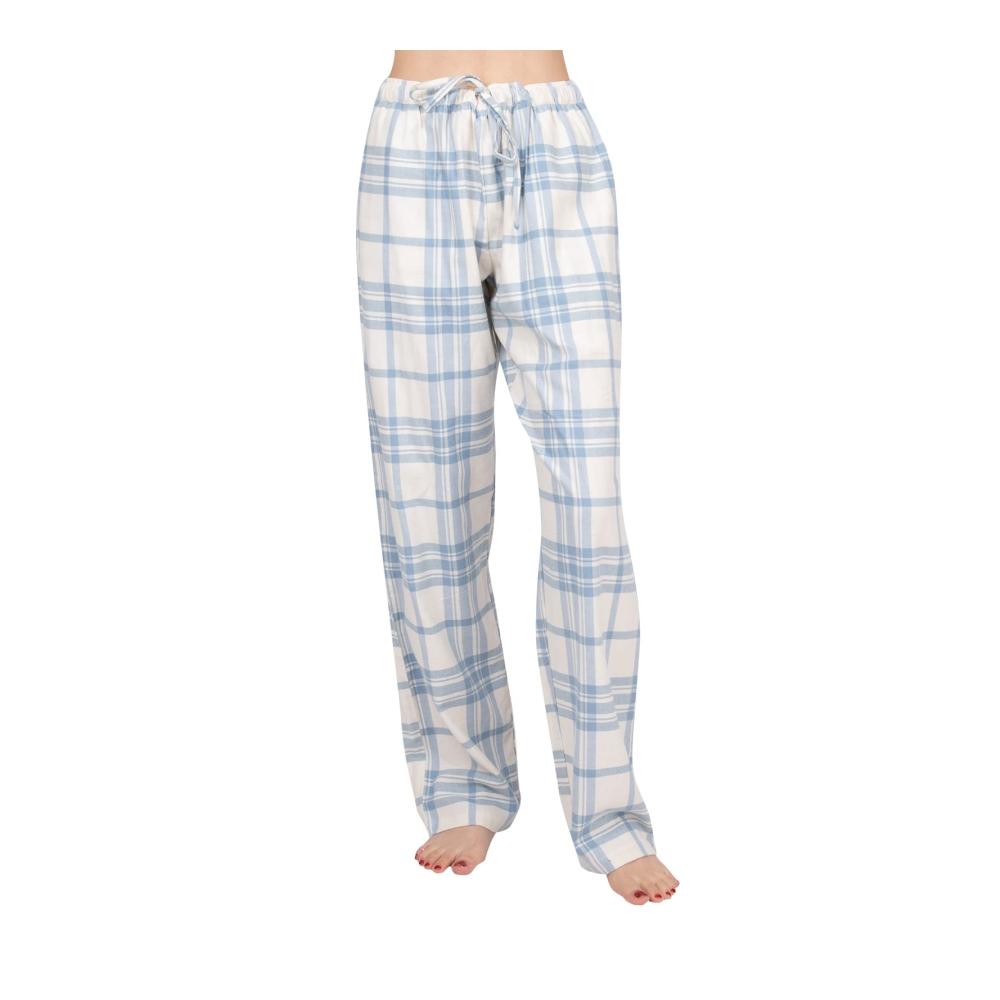 Blue Cream Plaid