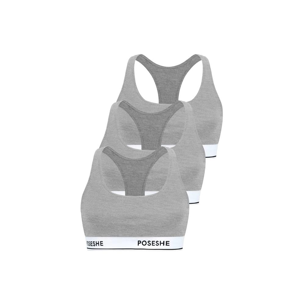 Grey - 3 Pack