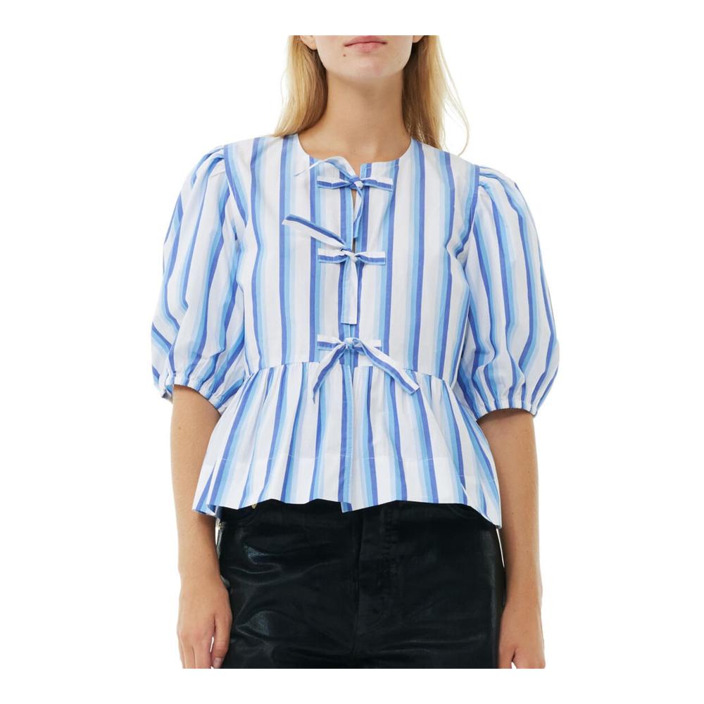 F Gestreift, Blau