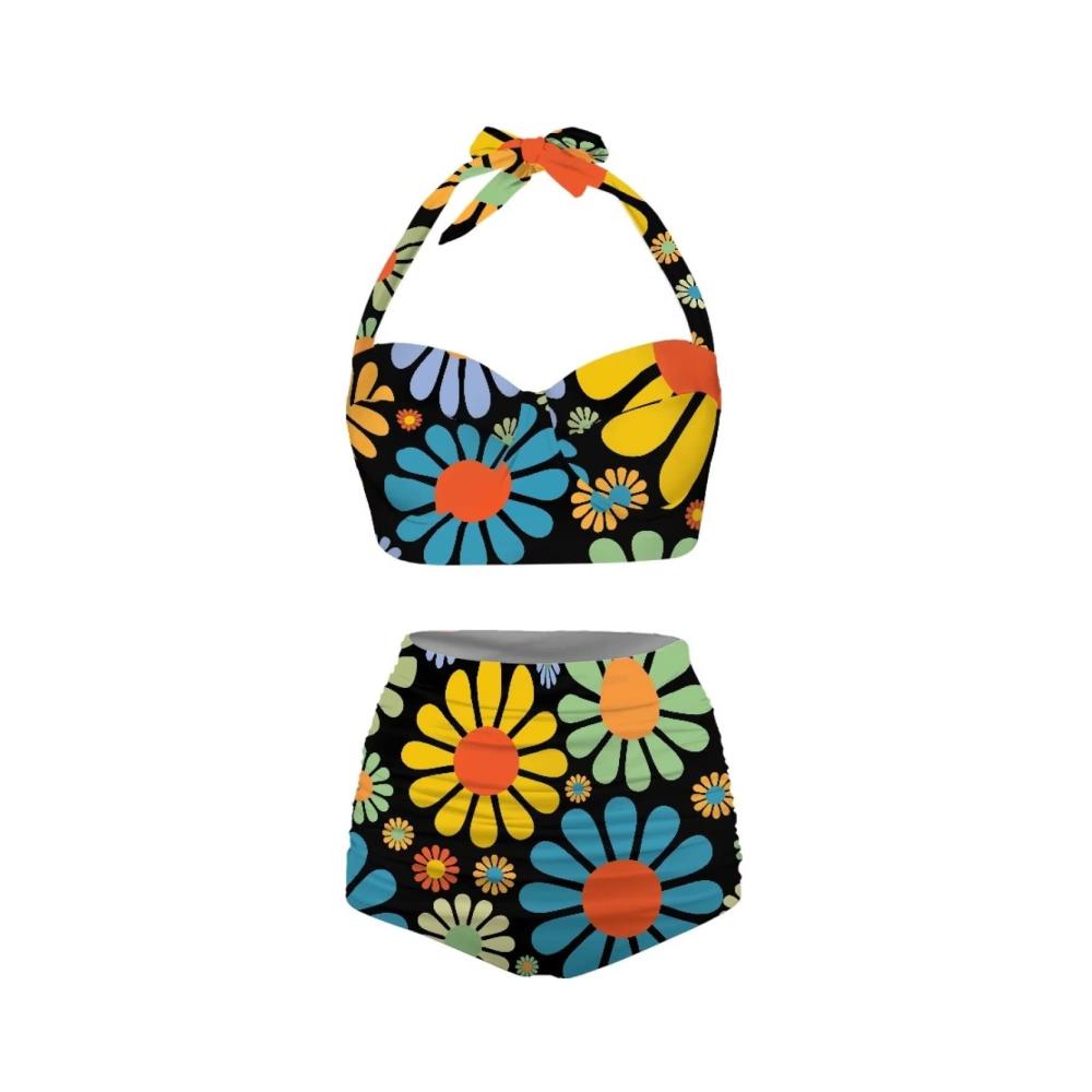 Abstrakte Hippie-blume