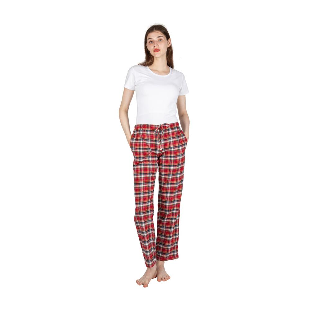 Red Navy White Plaid