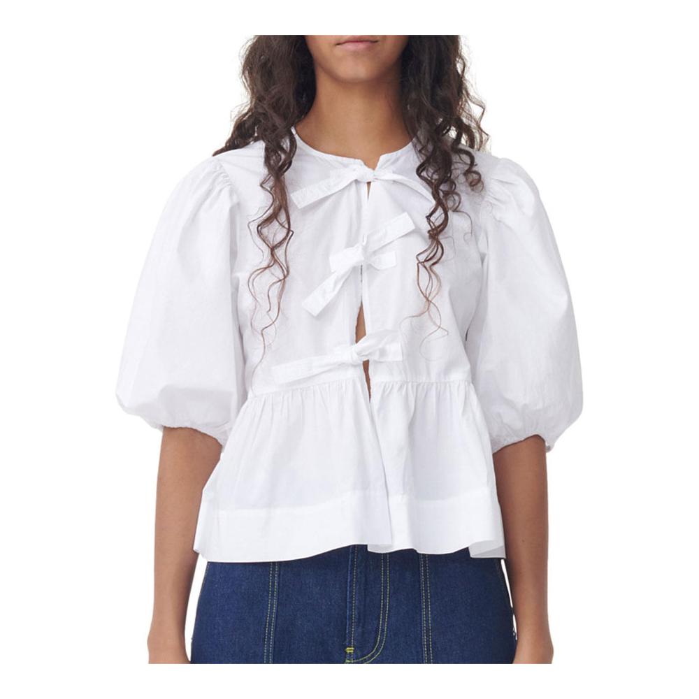 F Solid White