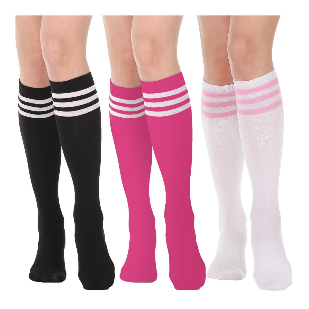 3 Pairs Knee High Set25-25