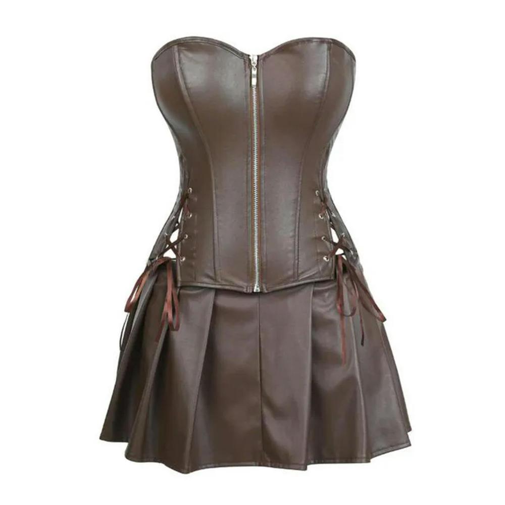 Braunes Kleid